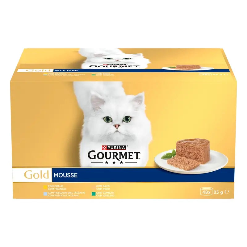 Gourmet Gold Mousse 48x85 gramas