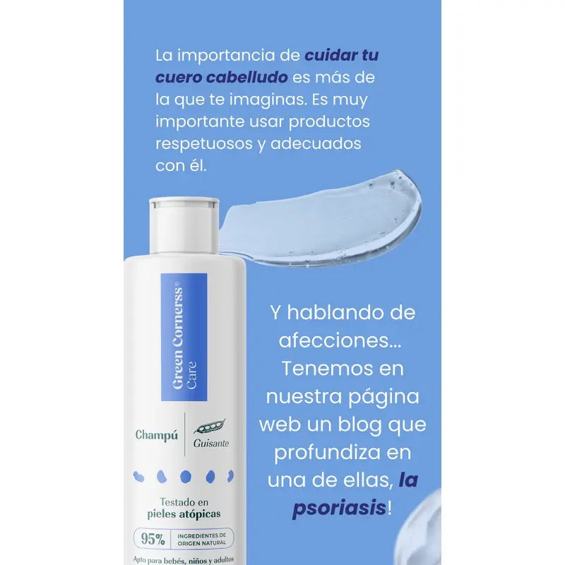 Champô Ervilha dos Cantos Verdes, 300ml