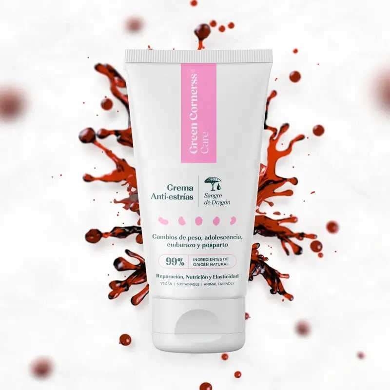 Cantos Verdes Sangue de Dragão Creme Anti-Estrias, 200 ml