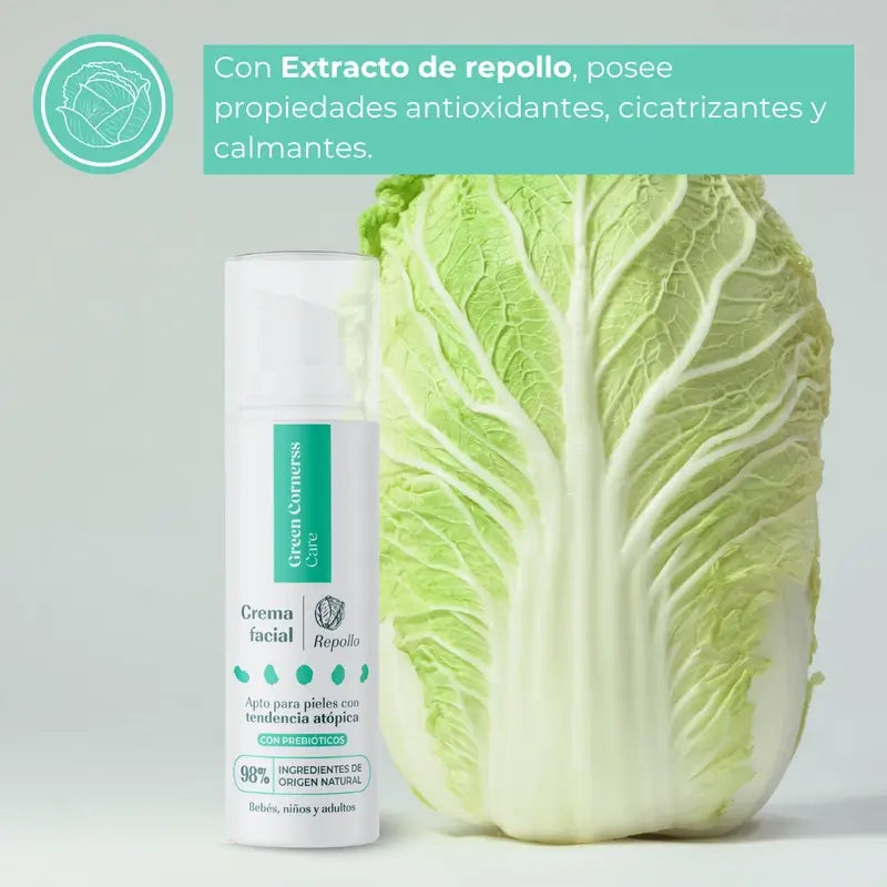 Creme Facial Repolho dos Cantos Verdes 50 ml