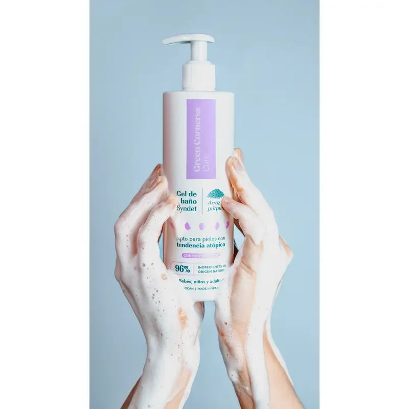 Gel de Banho de Arroz Roxo da Green Cornerss, 400 ml