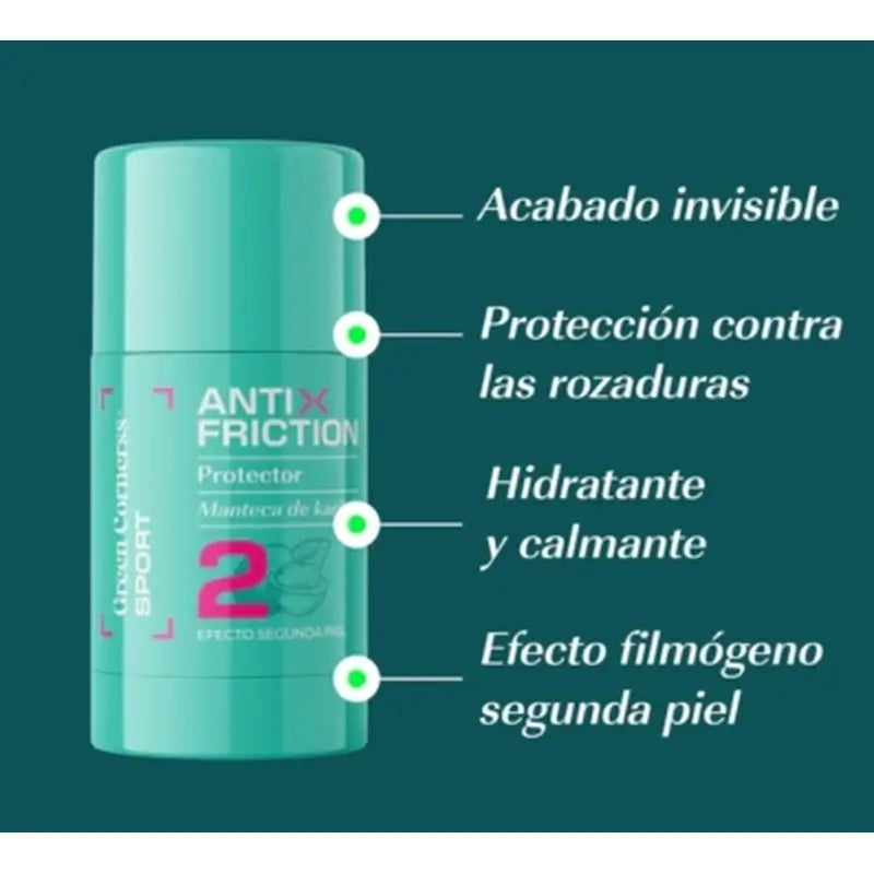 Green Cornerss Stick anti-riscos com manteiga de karité, 30 ml