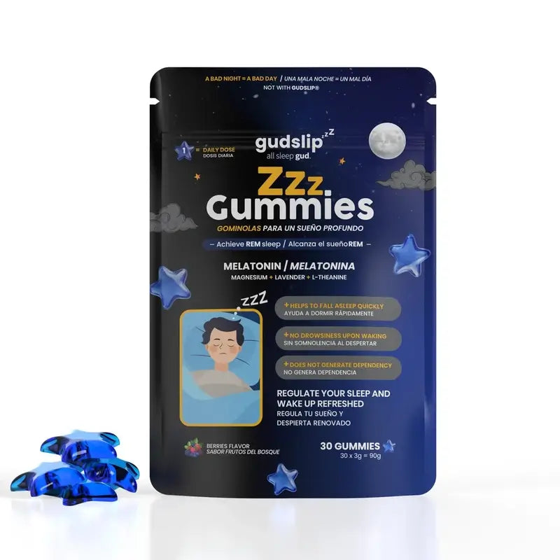 Gudslip Gummies Melatonina Gudslip , 30 gomas