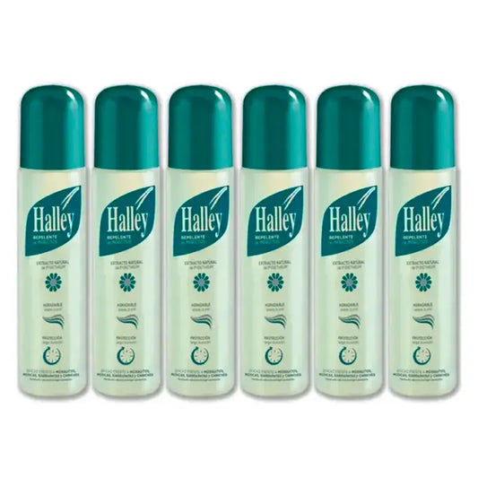 Halley Repelente de Insectos, Embalagem 6 x 250 ml