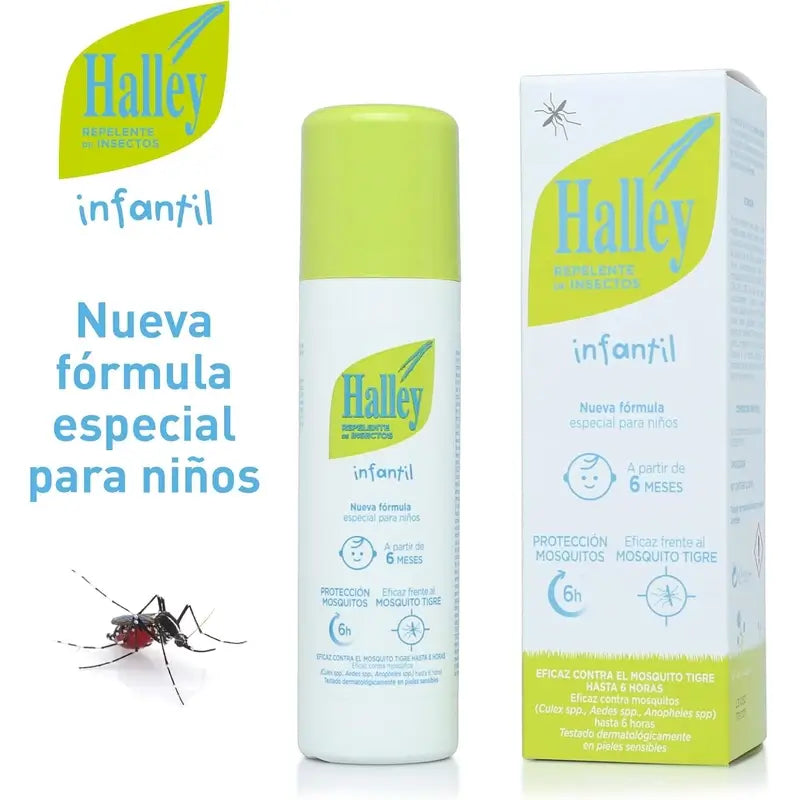 Nova fórmula repelente de mosquitos para bebés