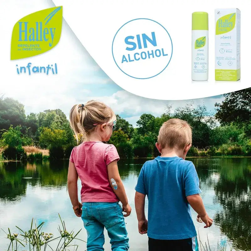 Halley, repelente de mosquitos sem álcool