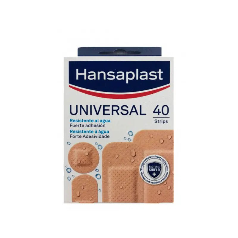 Hansaplast Med Universal Almofada Adesiva 4 tamanhos 40 unidades