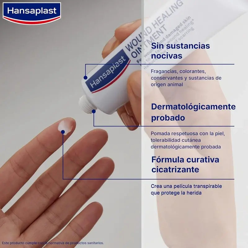 HANSAPLAST Feridas de pomada 20 gramas