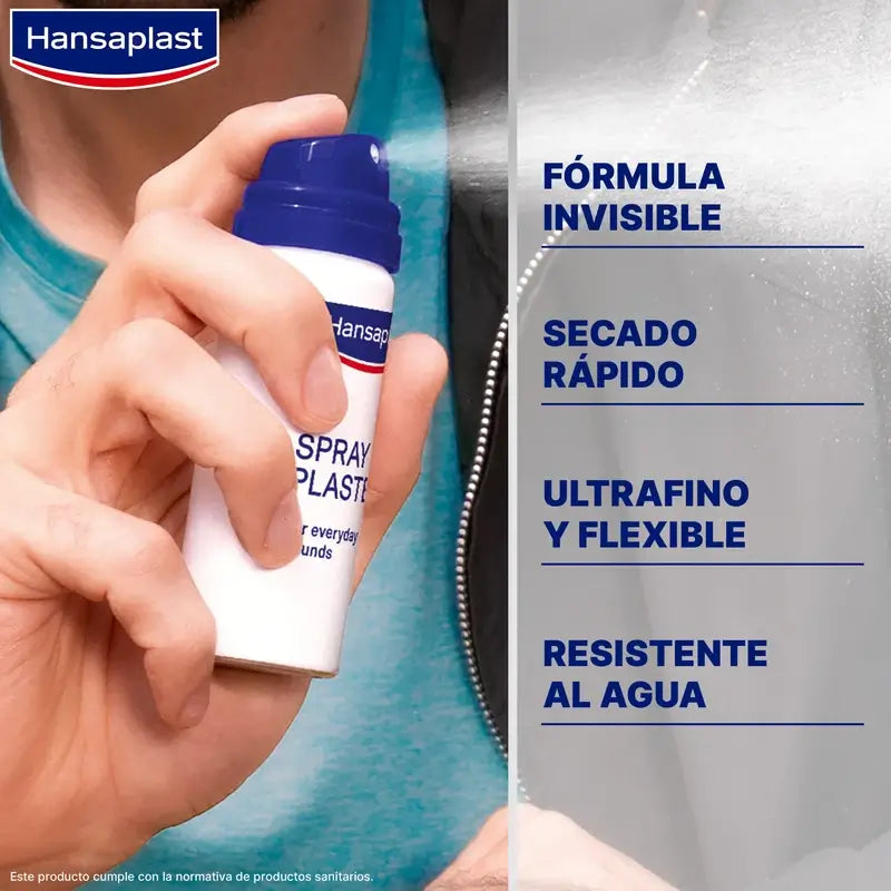 Hansaplast Second Skin Protection Spray Dressing , 40 aplicações