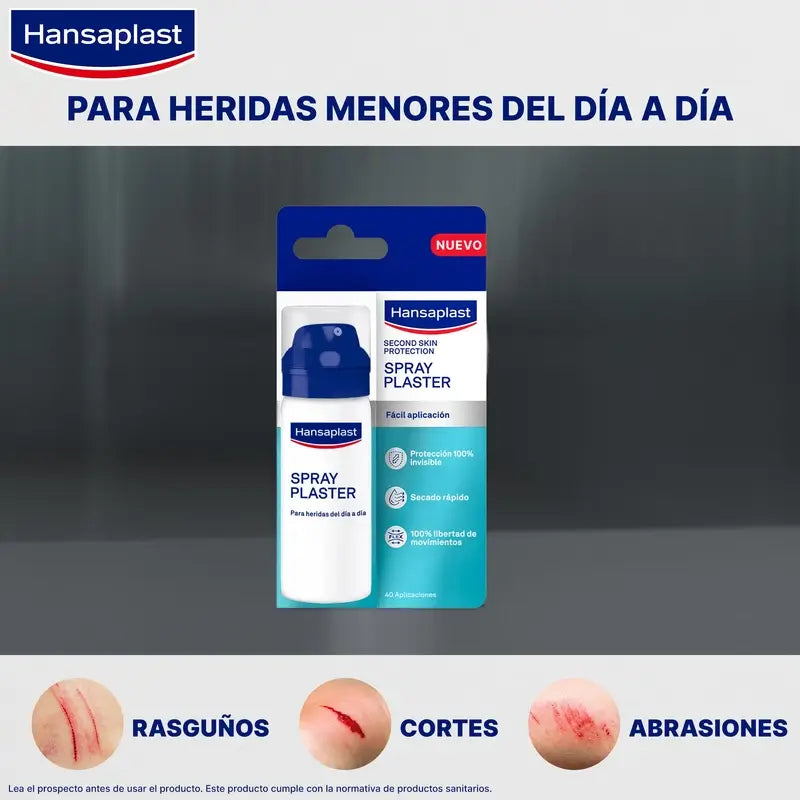 Hansaplast Second Skin Protection Spray Dressing , 40 aplicações