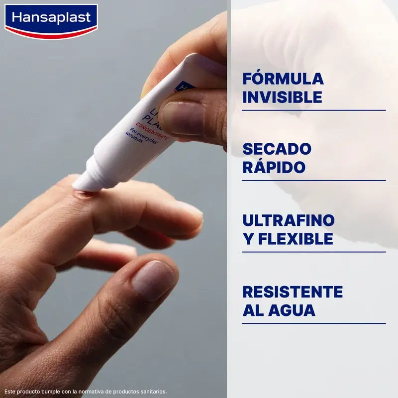 Pensos líquidos concentrados Hansaplast Second Skin Protection , 60 aplicações
