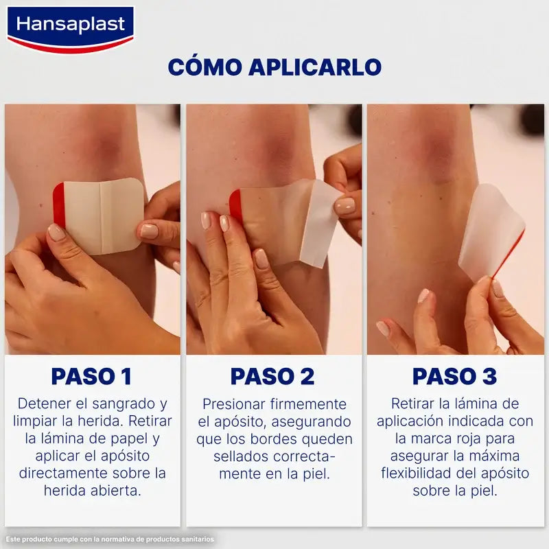 Hansaplast Segunda Proteção da Pele Regular, 6 unid.