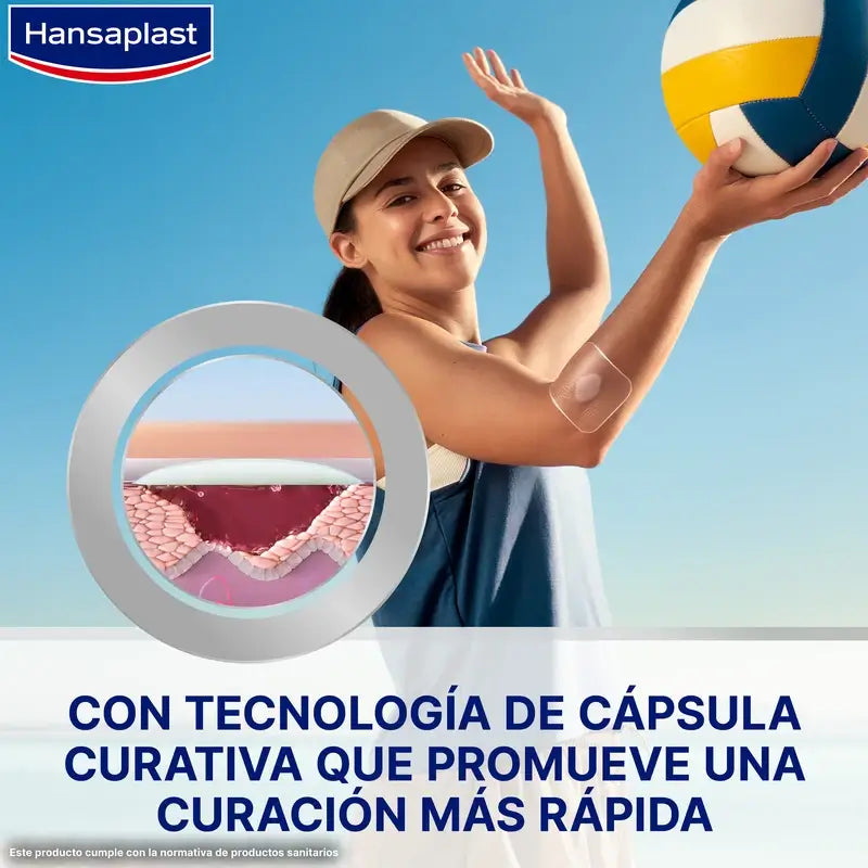 Hansaplast Segunda Proteção da Pele Xl, 3 unidades