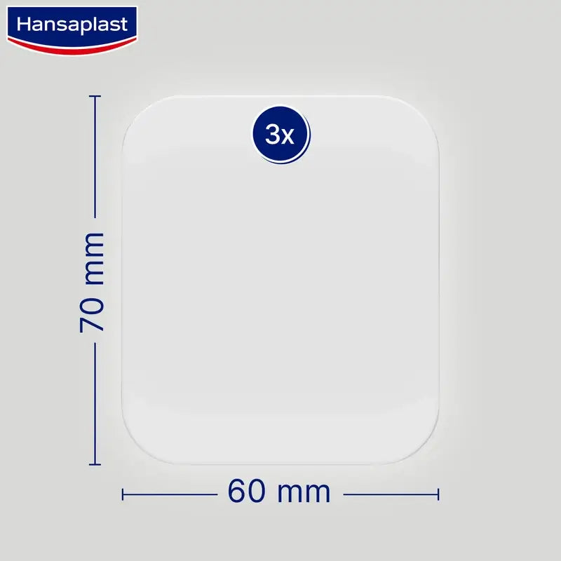 Hansaplast Segunda Proteção da Pele Xl, 3 unidades