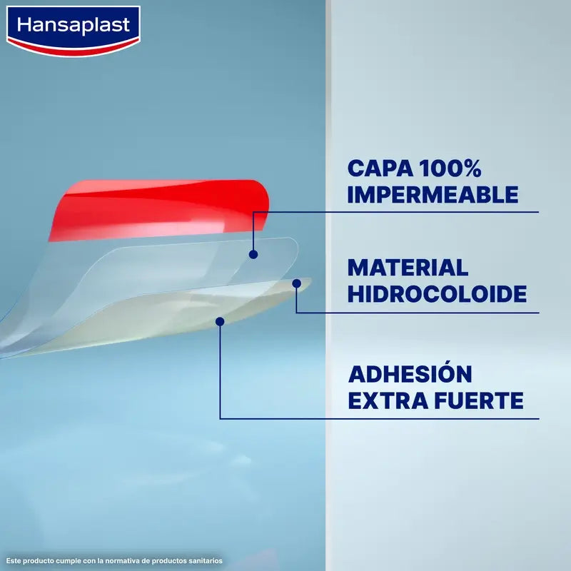 Hansaplast Segunda Proteção da Pele Xl, 3 unidades