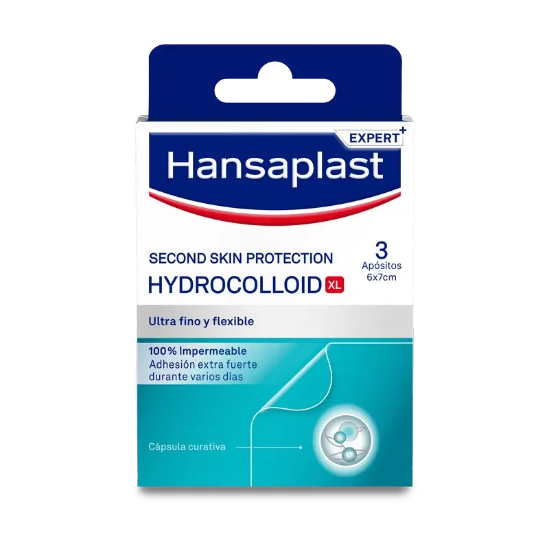 Hansaplast Segunda Proteção da Pele Xl, 3 unidades