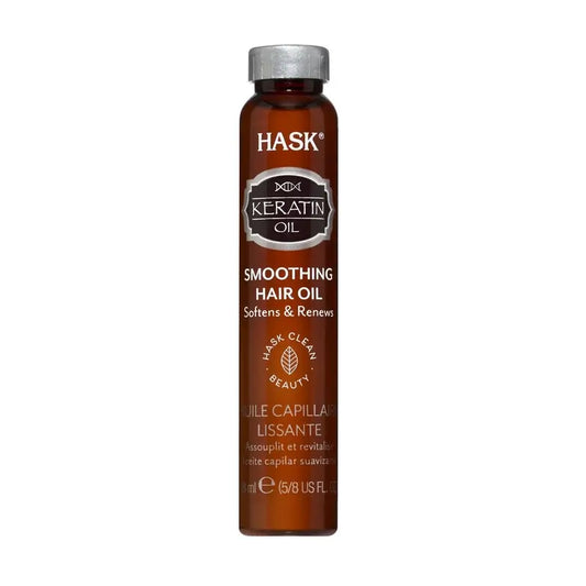 Óleo de Proteína de Queratina Smooth & Sleek da Hask, 18 ml