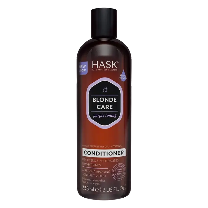 Condicionador Hask Blonde Care, 355 ml