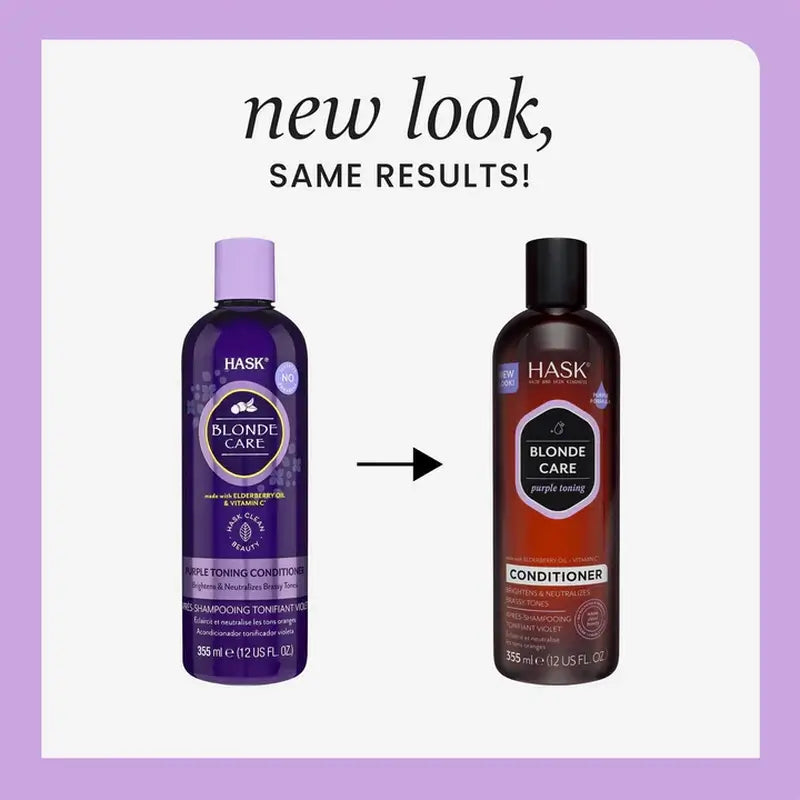 Condicionador Hask Blonde Care, 355 ml