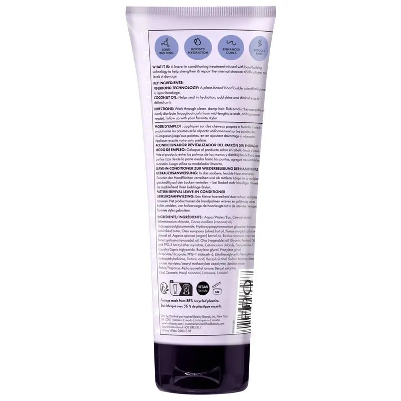 Condicionador Anti-Frizz Hask Texture No Rinse , 198 ml