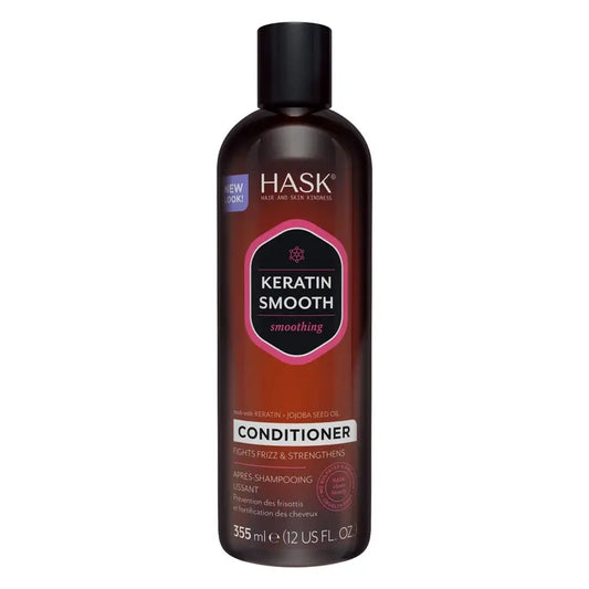 Condicionador Hask Keratin Protein Smooth & Sleek, 355 ml