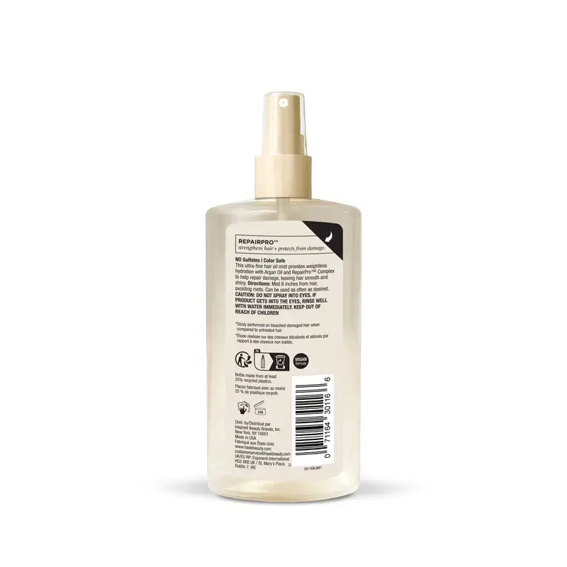 Hask Repair Series Névoa de óleo de reparação ligeira , 120 ml