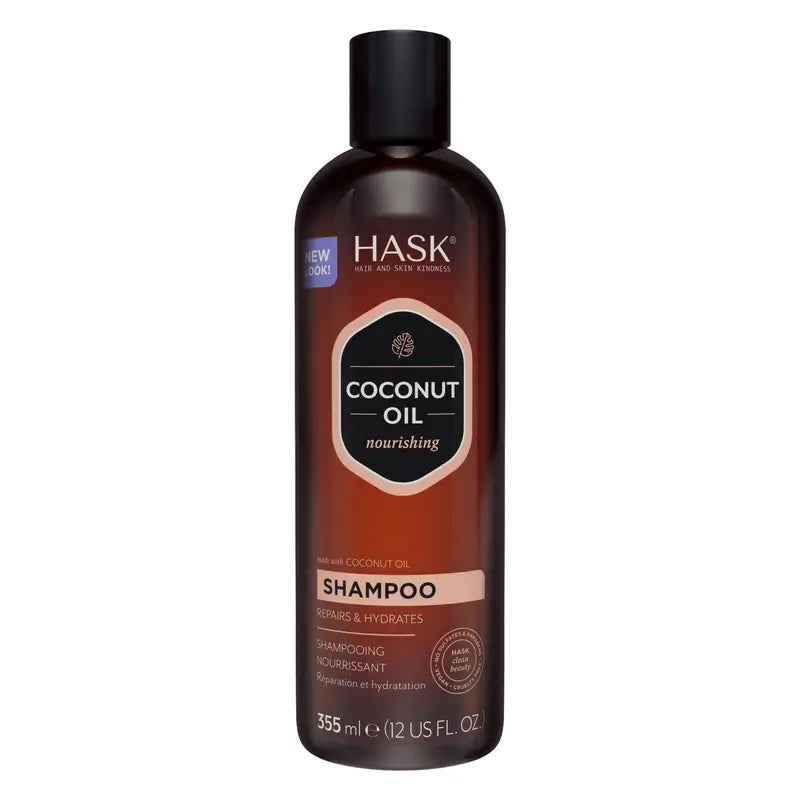Champô Nutritivo Hask Óleo de Coco Monoi , 355 ml