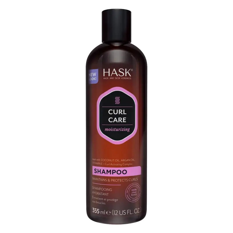 Champô Hask Curl Care Caracóis Perfeitos, 355 ml