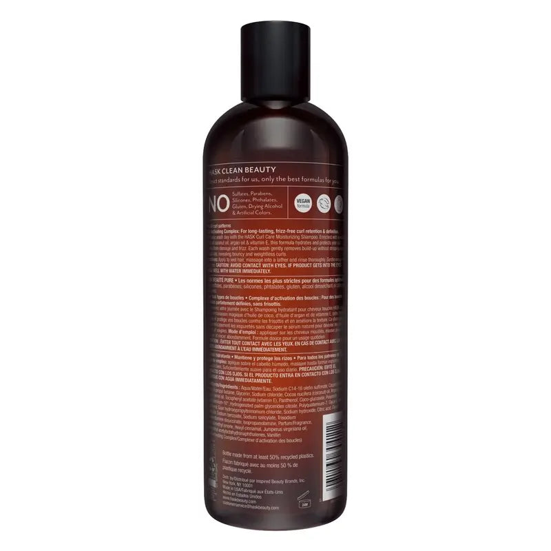 Champô Hask Curl Care Caracóis Perfeitos, 355 ml