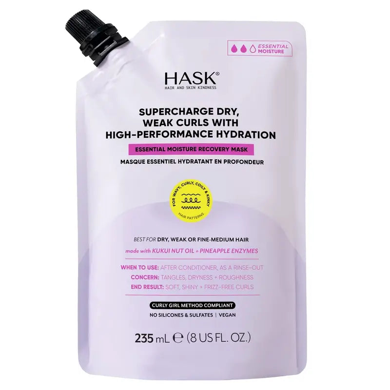 Máscara Hidratante para Cabelo Hask Texture Light, 235 ml