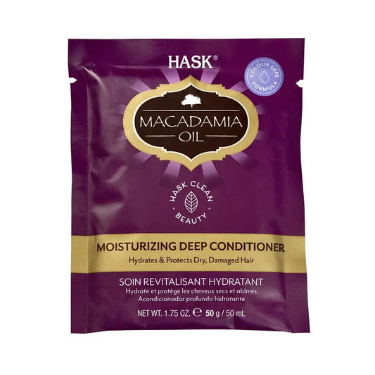 Máscara Hidratante Hask Óleo de Macadâmia , 50 gr