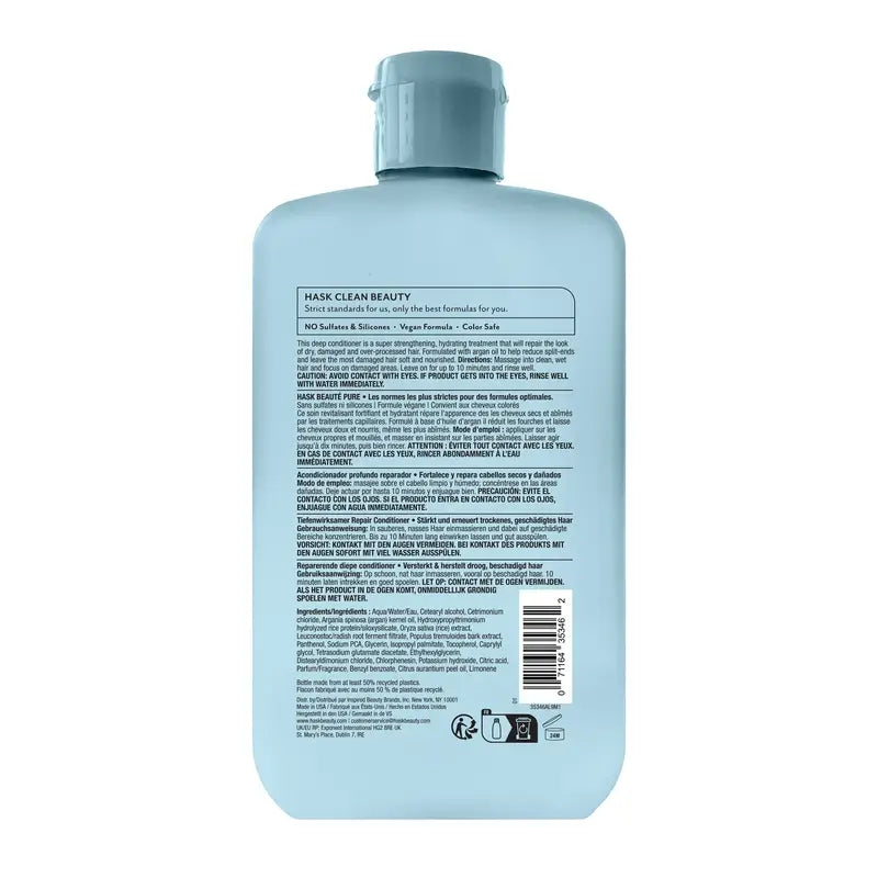 Máscara Reparadora Hask Óleo de Argão , 226 gr