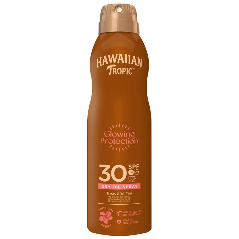Hawaiian Tropic Ht Óleo de Névoa Brilhante Spf30, 180Ml
