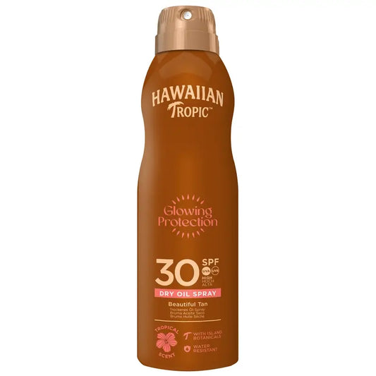 Hawaiian Tropic Ht Óleo de Névoa Brilhante Spf30, 180Ml