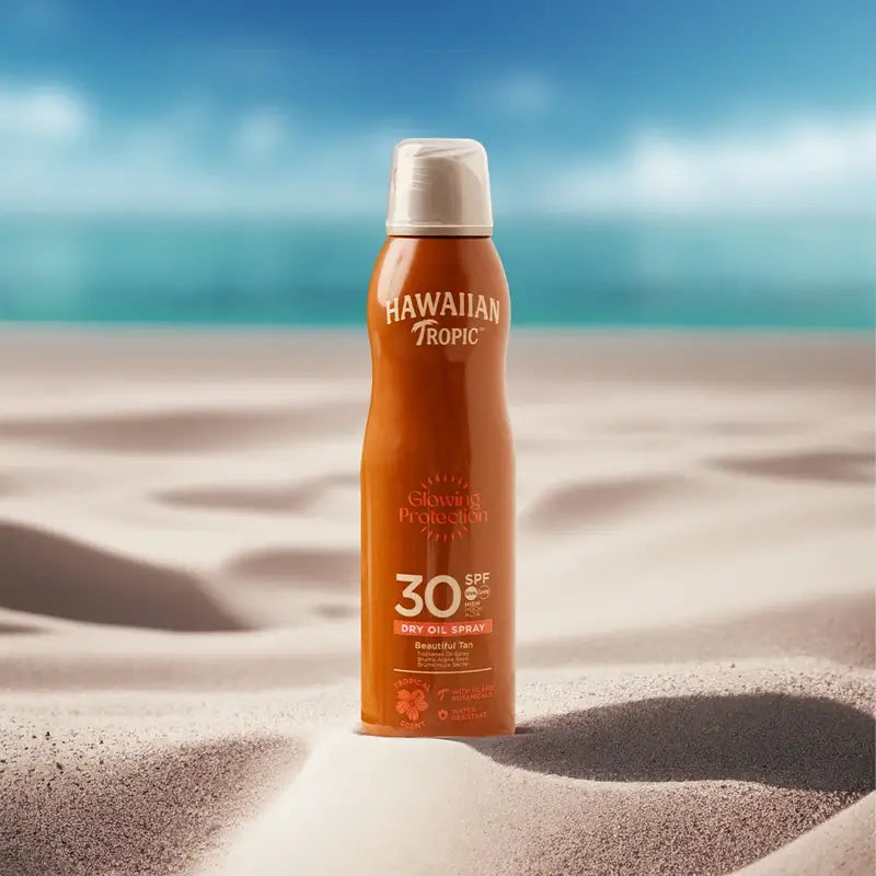 Hawaiian Tropic Ht Óleo de Névoa Brilhante Spf30, 180Ml