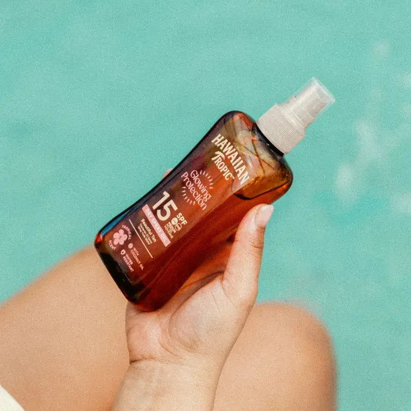 Hawaiian Tropic Ht Óleo Brilhante Spf15, 200Ml