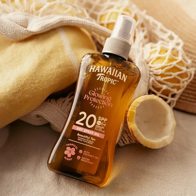 Hawaiian Tropic Ht Óleo Brilhante Spf20, 200Ml