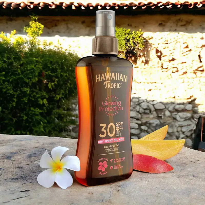 Hawaiian Tropic Ht Óleo Brilhante Spf30, 200Ml