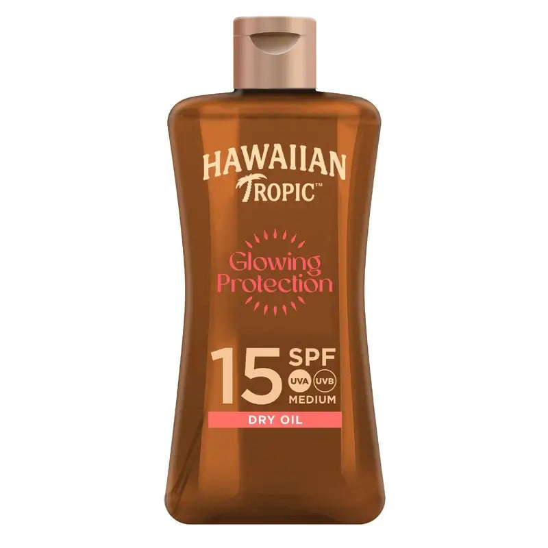 Hawaiian Tropic Ht Mini Óleo Brilhante Spf15, 100Ml Cj12