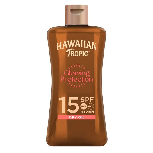 Hawaiian Tropic Ht Mini Óleo Brilhante Spf15, 100Ml Cj12
