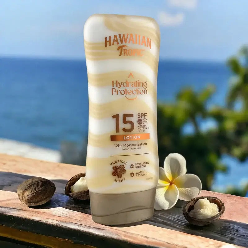 Hawaiian Tropic Ht Proteção Hidratante Spf15, 180Ml