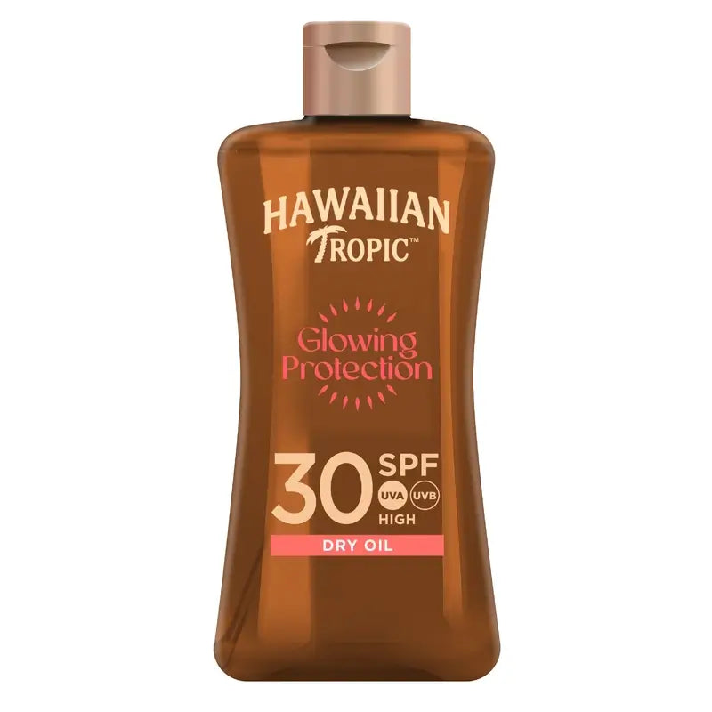 Hawaiian Tropic Ht Mini Óleo Brilhante Spf30, 100Ml Cj12