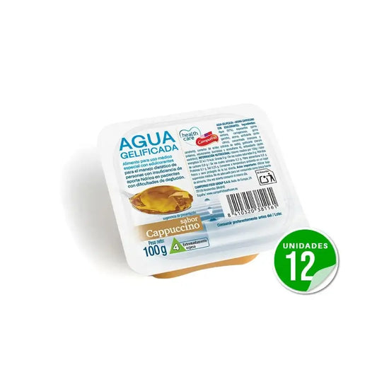 Health Care Campofrio Água Gelificada Cappuccino Health Care Campofrio 100 g