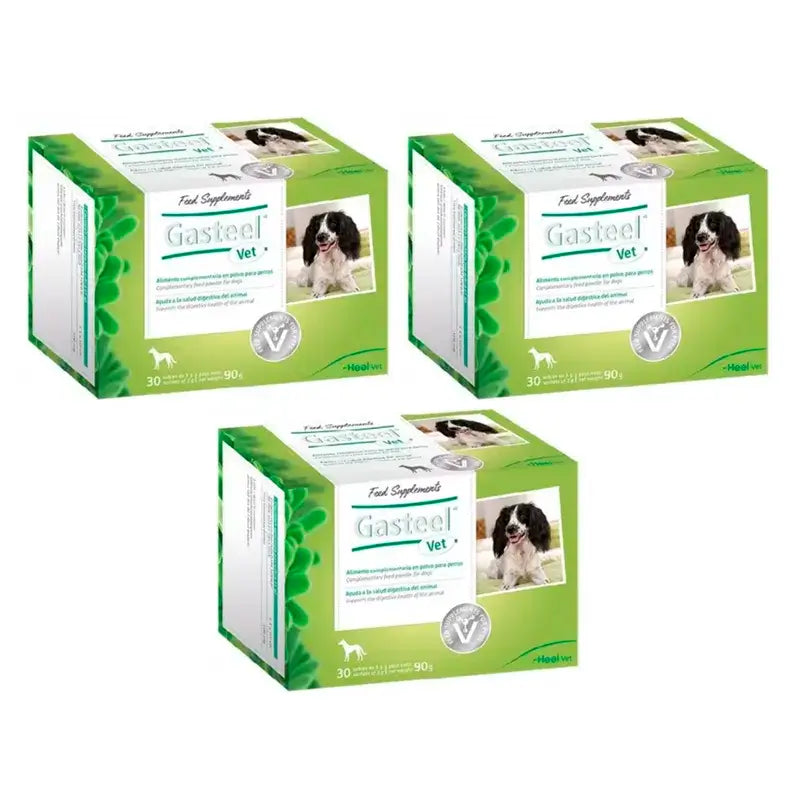 Heel Gasteel Vet, Embalagem 3 x 30 saquetas