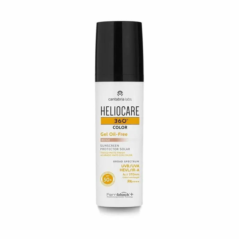 Heliocare 360º Colour Gel Bege Sem Óleo Spf 50+ 50 Ml