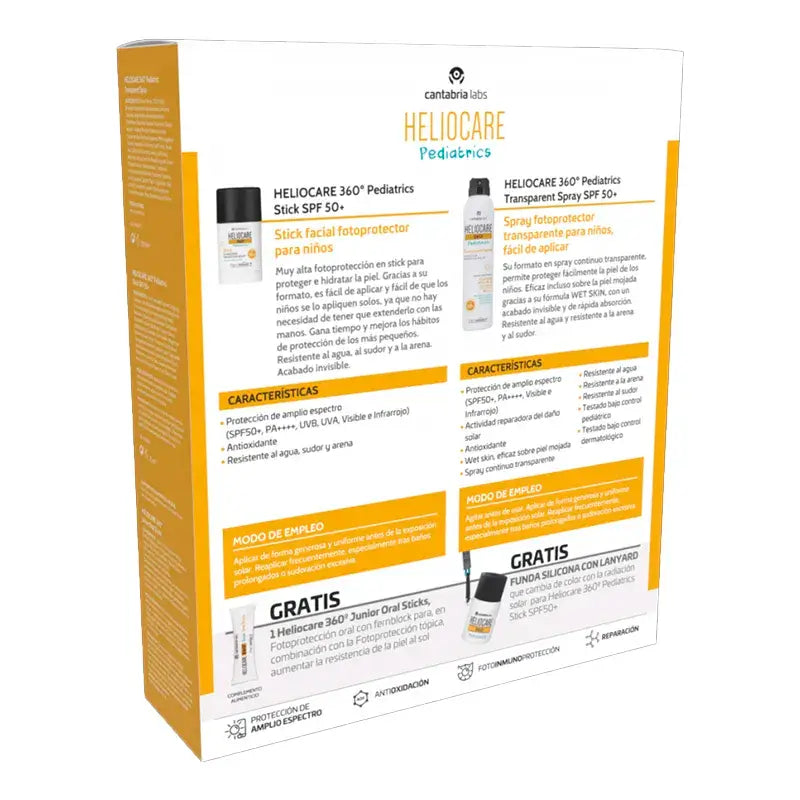 Pack Pediátrico Heliocare 360º, 1 unidade.