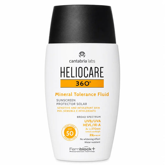 Heliocare 360º Fluido Tolerância Mineral Spf50 50 Ml