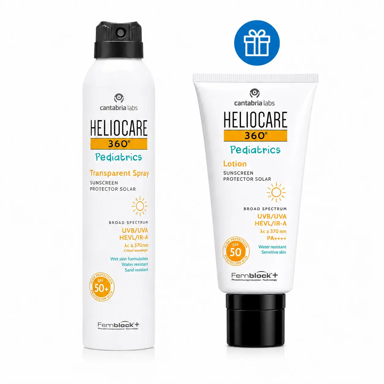 Heliocare 360º Pediatria Spray Transparente Spf50+ 200 Ml