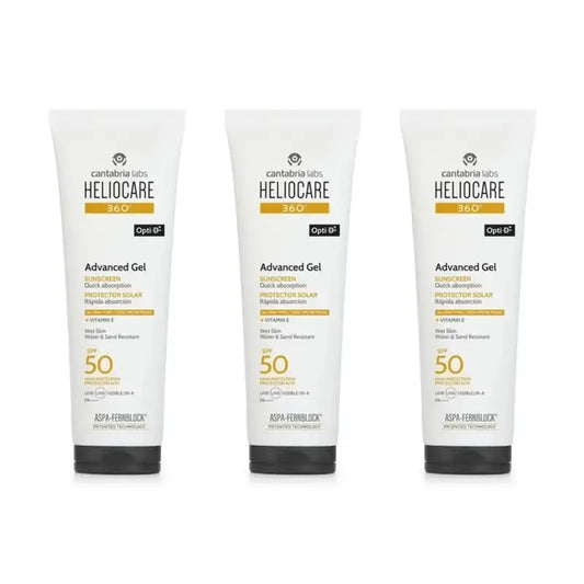 Heliocare Advanced Gel Spf 50, 3X250 Ml