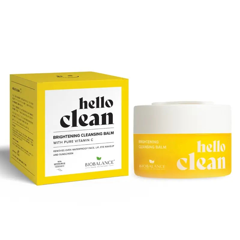Hello Clean Bio Balance Bálsamo de limpeza abrilhantador com vitamina C pura, 100 ml